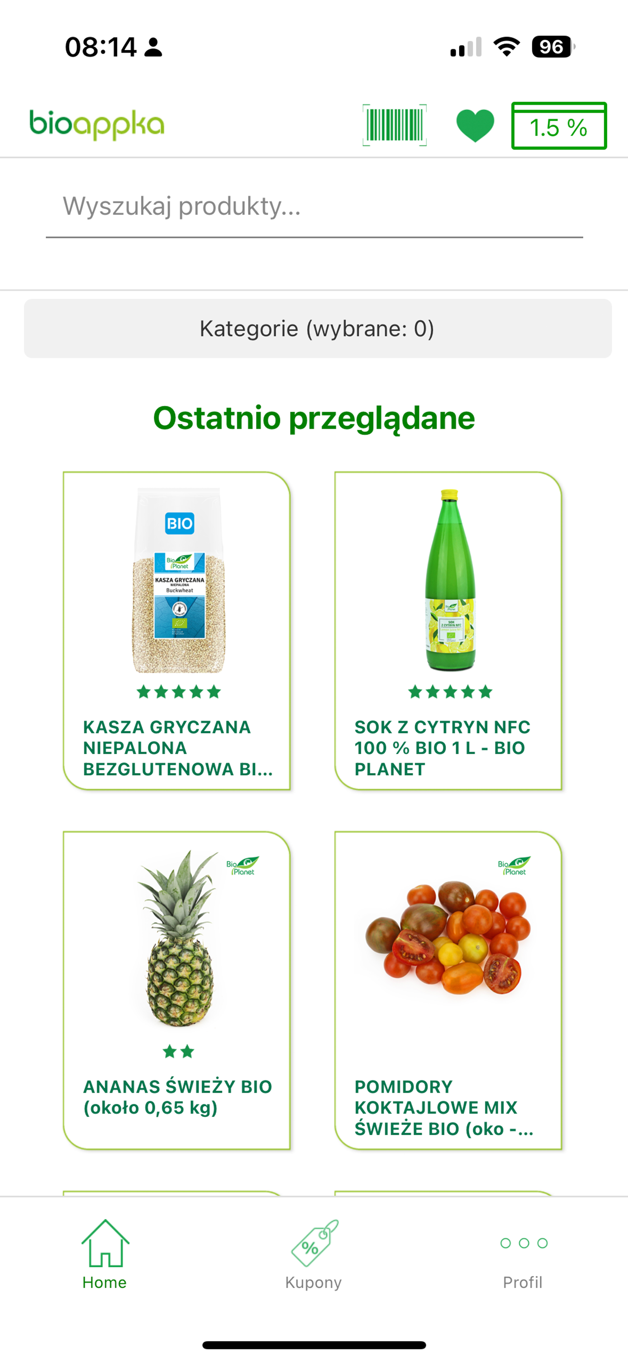 bioappka - ekologiczne zakupy