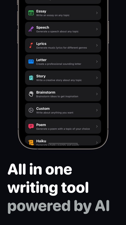 AI Writer AI Writing Assistant