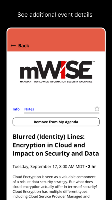mWISE 2024 iPhone screenshot 3 - Business app
