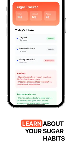 SweetFree: Sugar Tracker screenshot 3