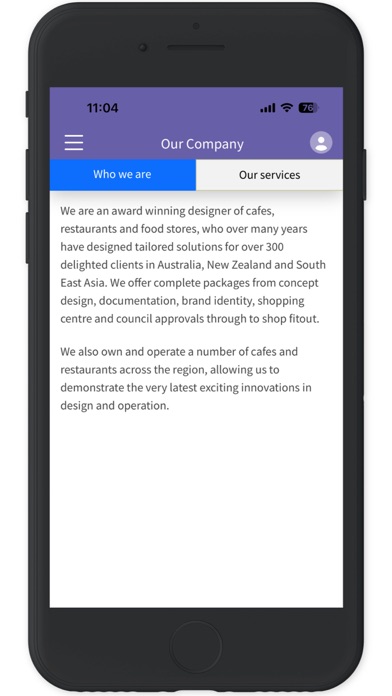 iViis Mobile iPhone screenshot 3 - Business app