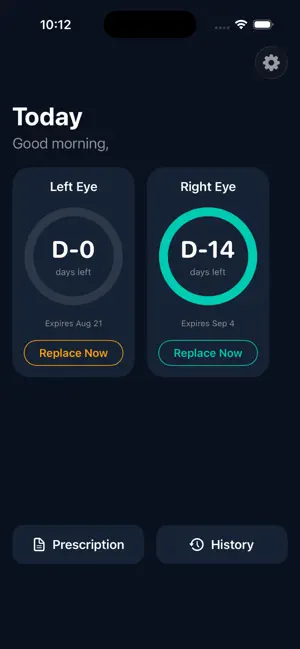 LensTrack: Contact Lenses screenshot 1