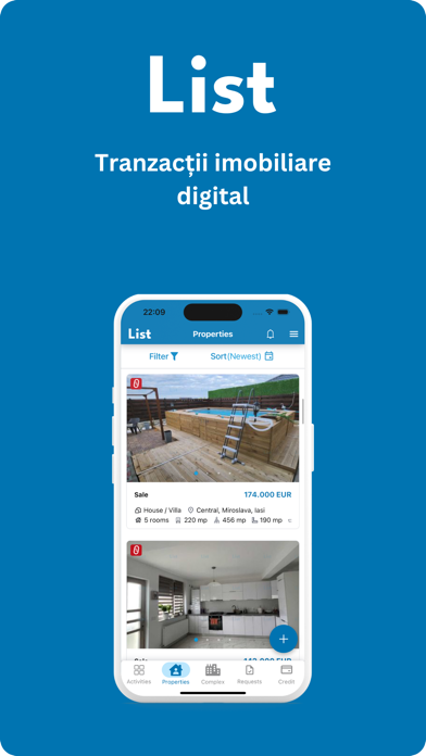 List - Imobiliare digital Screenshot