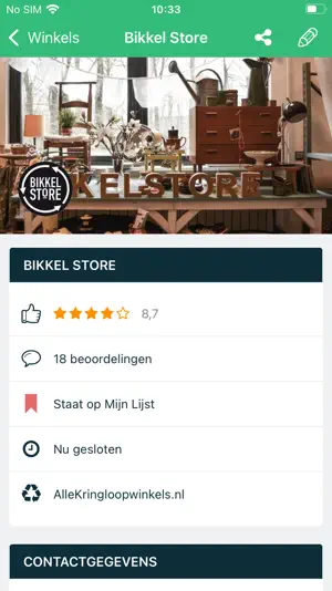 Kringloop App screenshot 2