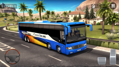 Luxury Bus Driving Games Screenshot