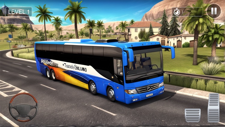 Luxury Bus Driving Games screenshot-5