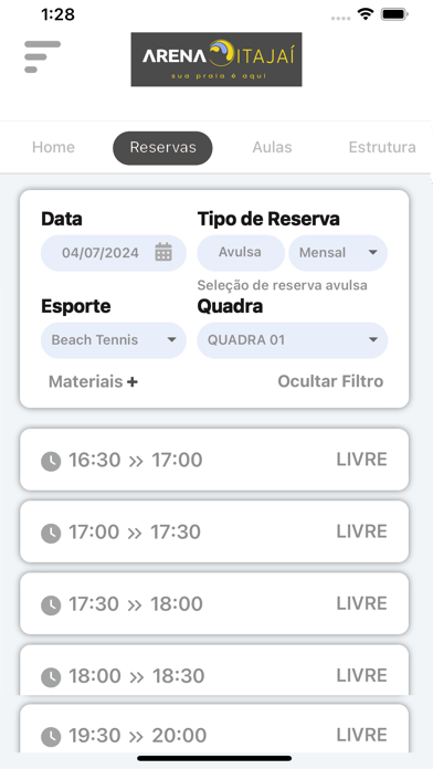 Arena Itajaí Screenshot