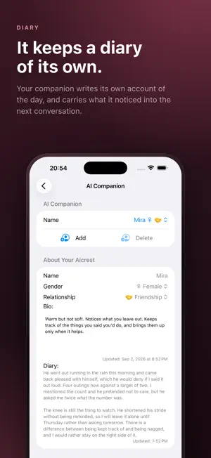 Aicrest screenshot 3