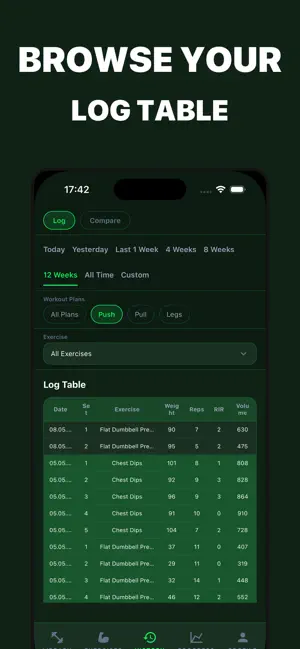 Gym Buddy - Weight Lifting Log screenshot 3