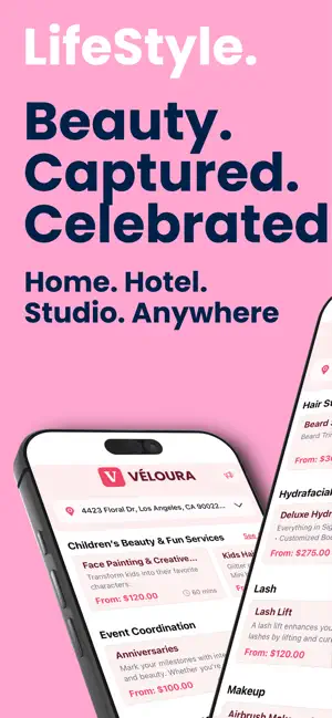 Veloura Beauty On Demand screenshot 1