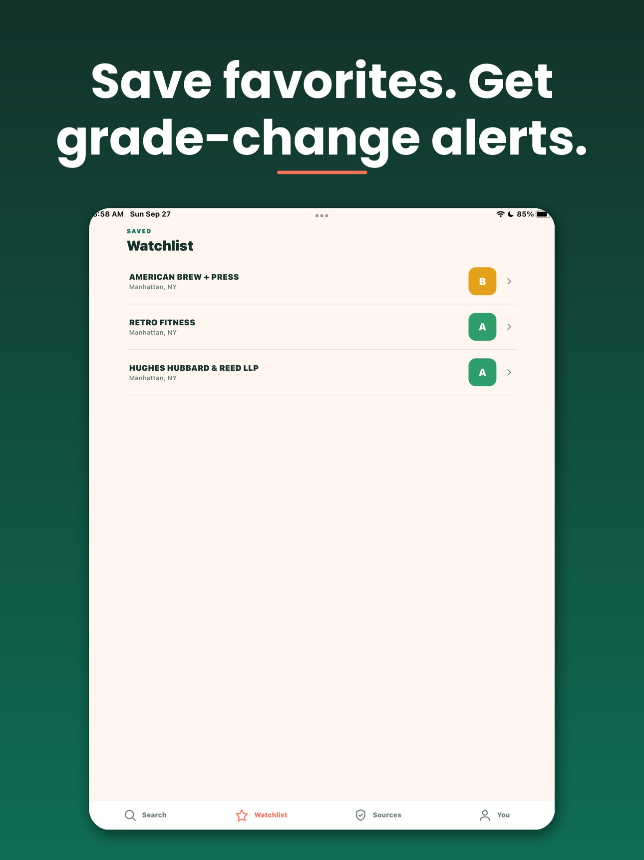 Screenshot 10 of NearlyEaten: Restaurant Finder