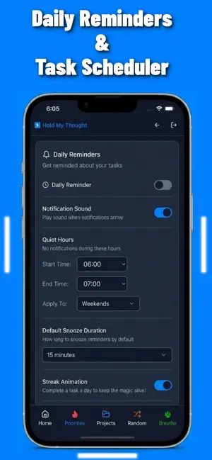 Hold My Thought: To Do List screenshot 4