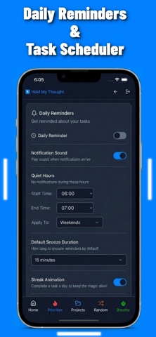 Hold My Thought: To Do List screenshot
