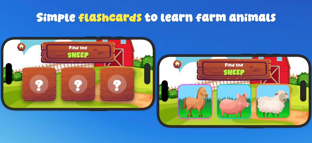 Screenshot #2 pour Learn Farm Animal Names/Sounds