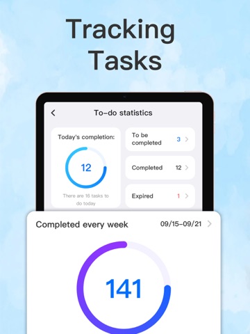 To Do List & Calendar TodoTick iPad screenshot