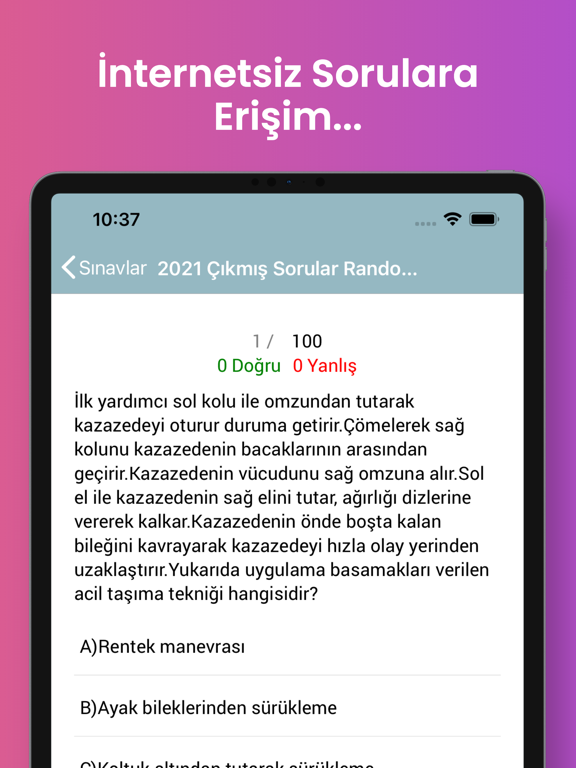Screenshot #6 pour Driver’s License Theory Tests