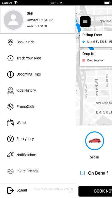 Opulento Rides Screenshot