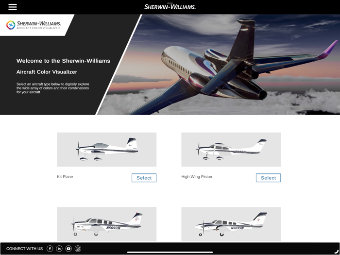 SW Aircraft Color Visualizer