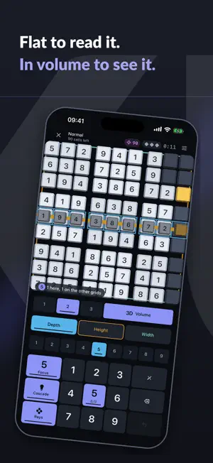 SudoKUB — Sudoku 3D screenshot 2