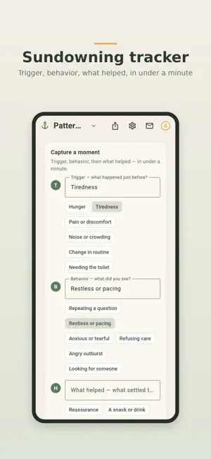 Anchorly: Dementia Caregiver screenshot 2