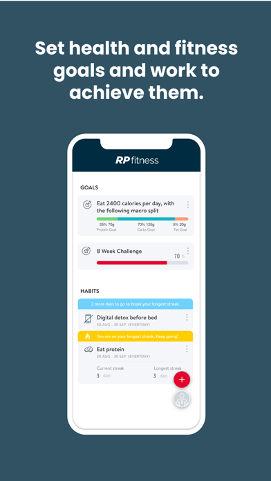RP Fitness Online Screenshot