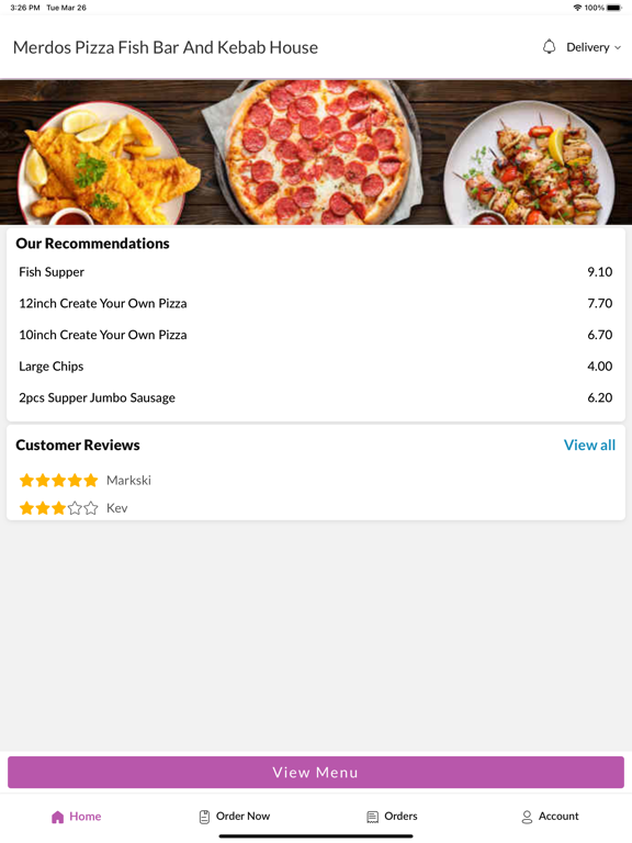 Screenshot #5 pour Merdos Pizza Fish And Kebab