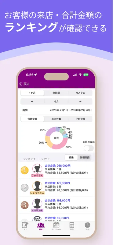 簡単・シンプルな「顧客管理帳」 screenshot 6 of 6