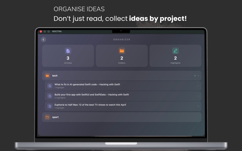 Noctra Dark Mode For Safari screenshot