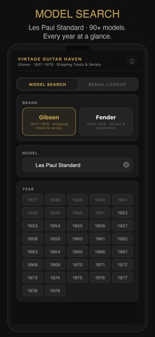 Vintage Guitar Hub Screenshot 2 of 3
