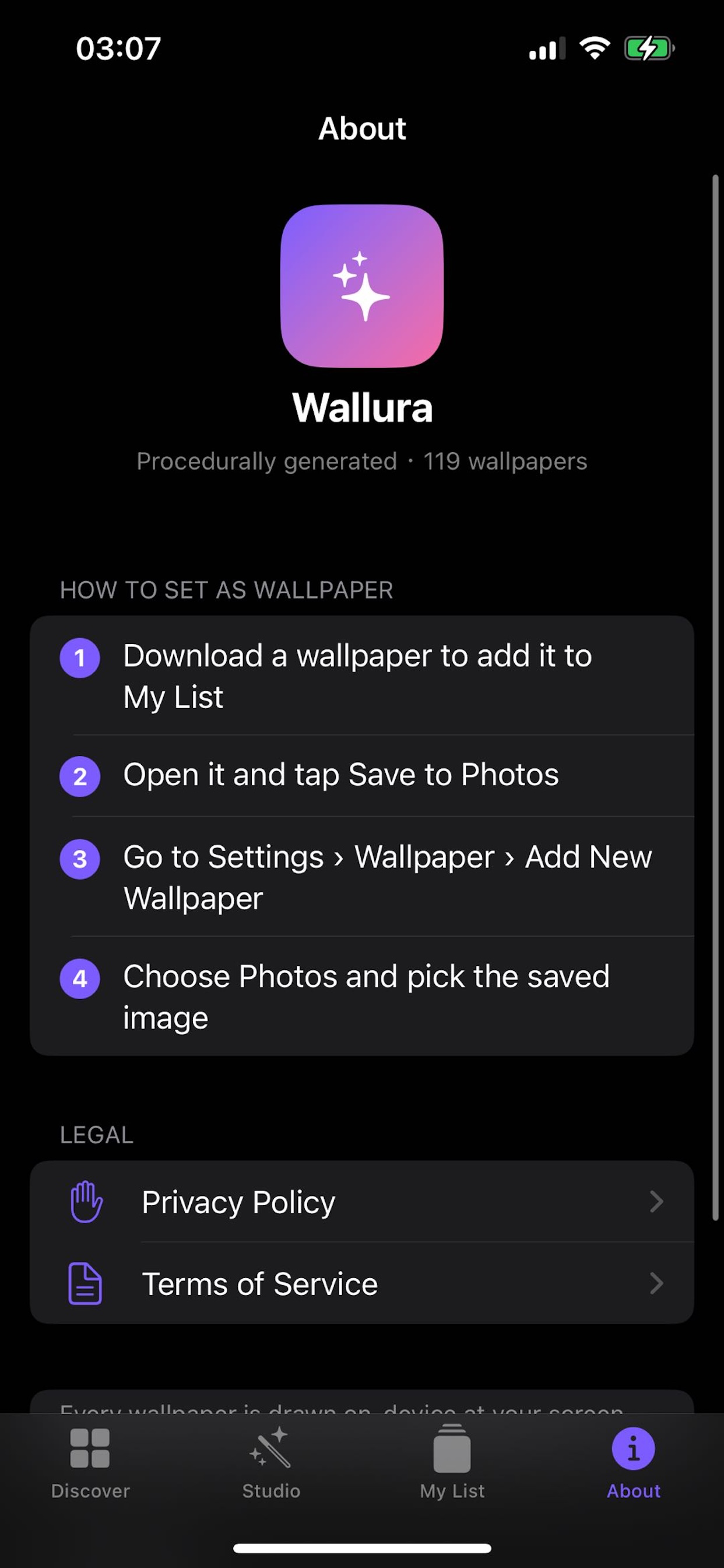 Wallura screenshot 3