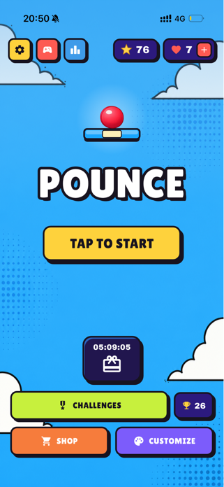 Pounce: Bounce Up Screenshot 1 of 9