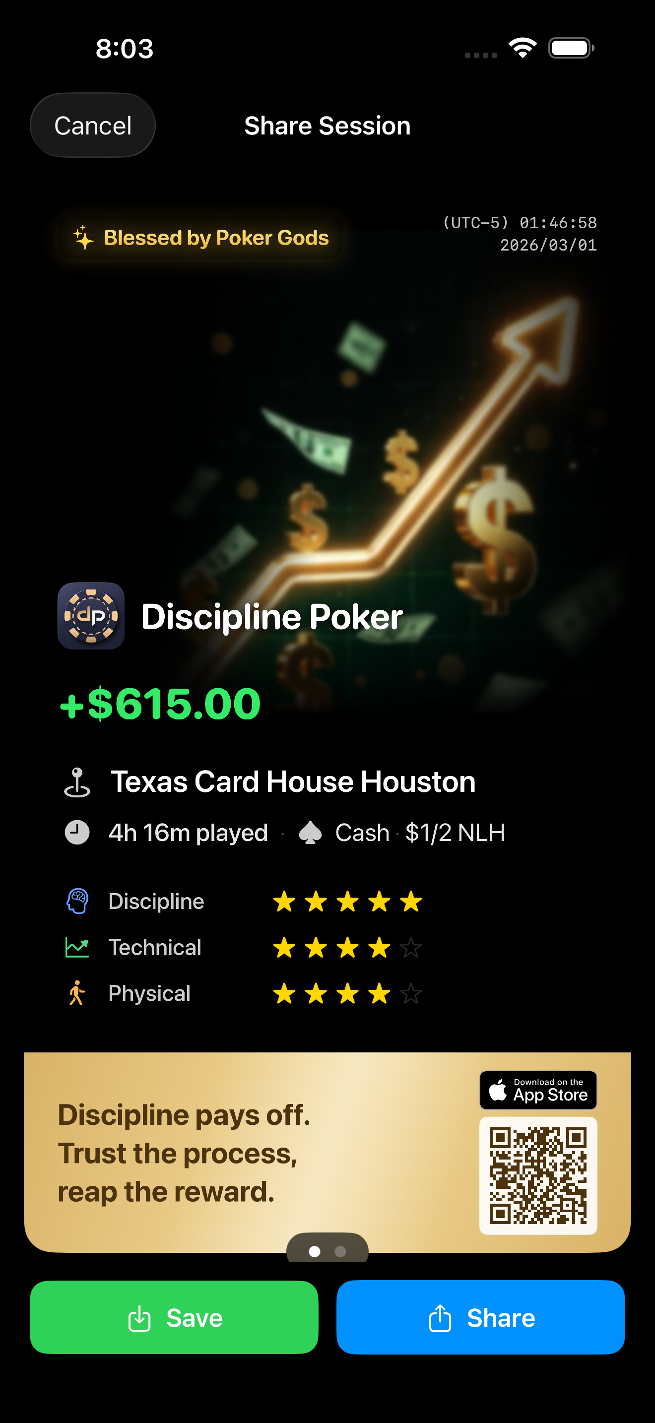 Discipline Poker screenshot 3