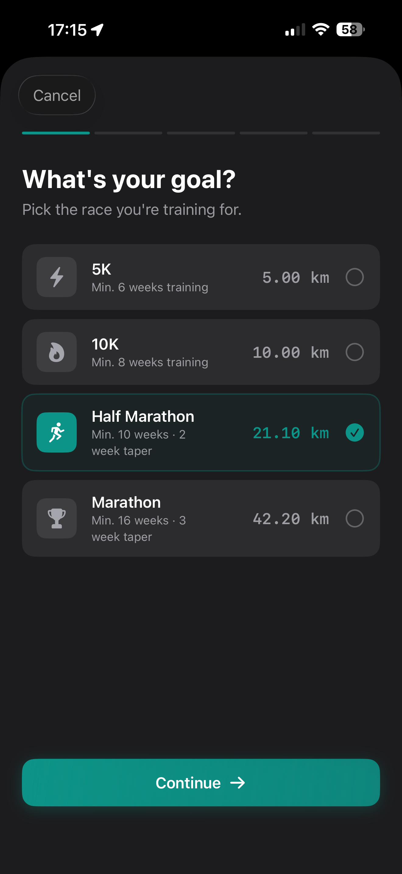 Cursa: Running plans and coach screenshot 4