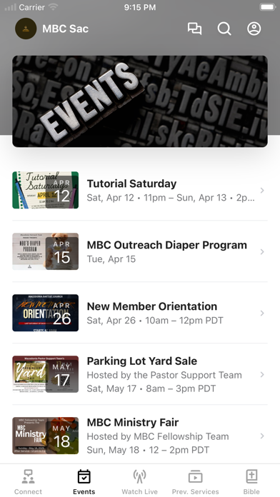 MBC Mobile Screenshot