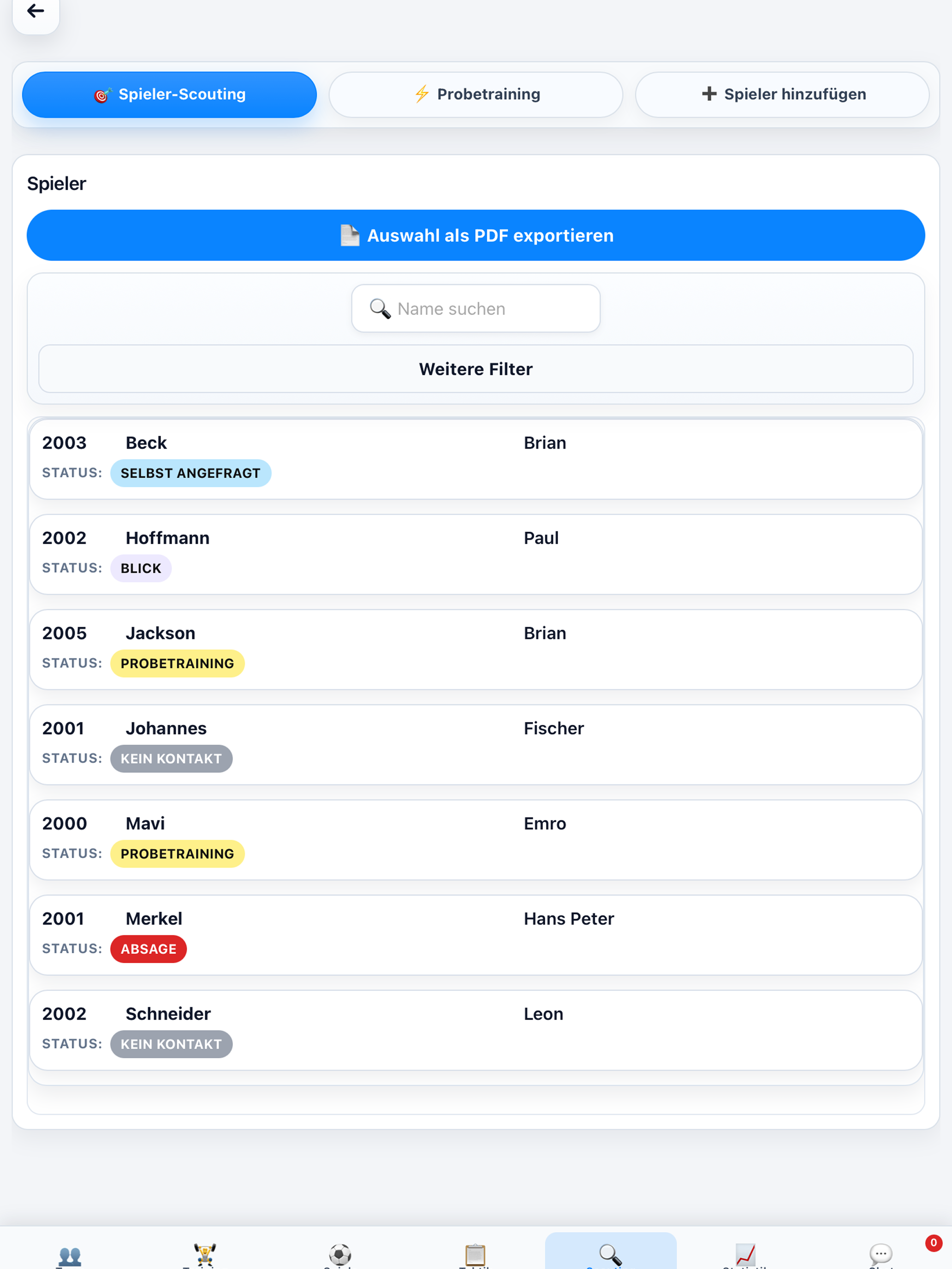 Scout-App screenshot 14