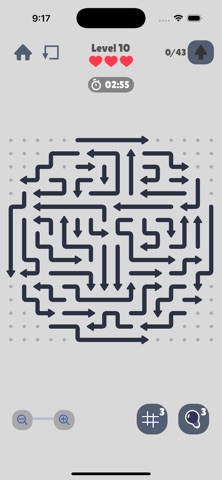 Arrow Exit Maze Puzzle screenshot