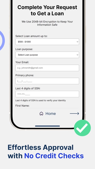 Money Borrowing App: MeeLoans Screenshot