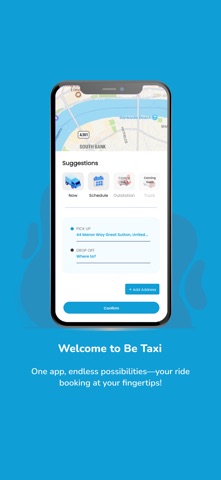 Be Taxi -Safe Ride,Smart Ways! screenshot
