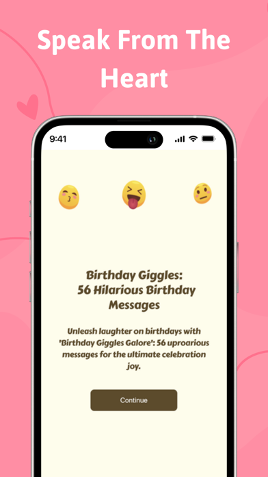 Love Messages, Birthday Wishes Screenshot
