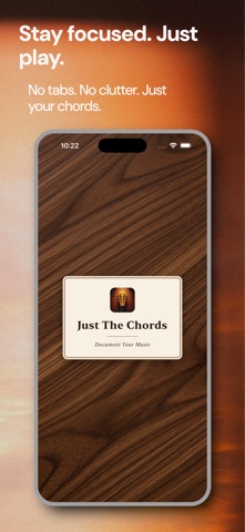 Just The Chords screenshot
