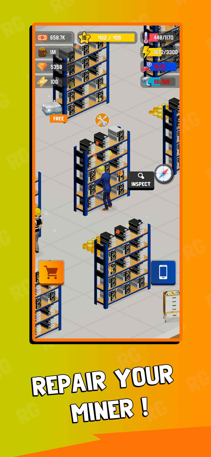 Crypto Mining Tycoon - Idle