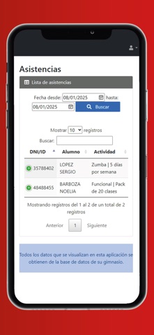 RICCI Team screenshot