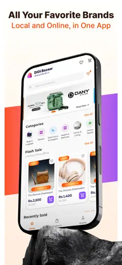 Capture d'écran de DigiBazar: Online Shopping sur iPhone 1