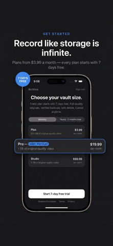 Airdrive: Video Backup Vault Screenshot 6 of 6