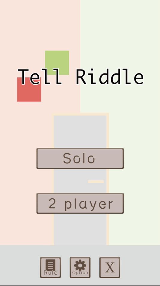 #1. Escape game Tell a Riddle (iOS) 由: Mitsuaki Itasaka