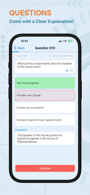 US Citizenship Test Questions screenshot 3