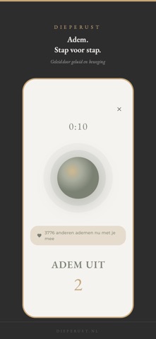 DiepeRust – Ademhaling & Rust iPhone screenshot