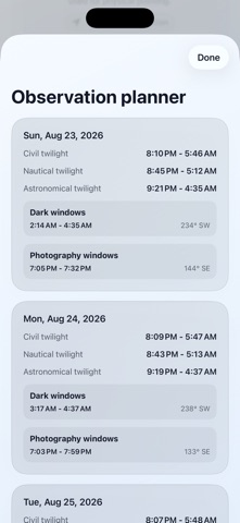 Selene Moon Calendar Screenshot 10 of 10