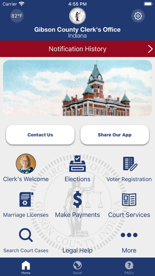 #1. GC IN Circuit Court Clerk (iOS) بواسطة: Gibson County Clerk of the Circuit Court