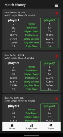 SnookerSync Snooker Scoreboard Screenshot 2 of 7